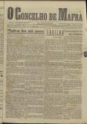 O Concelho de Mafra: Jornal Regionalista, Ano 15, n.º 473