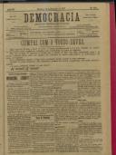 Democracia: Semanário republicano de Mafra, Ano 4, n.º 196