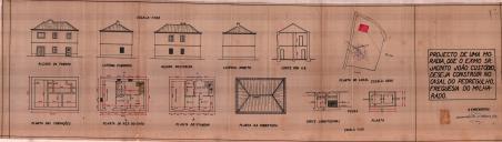 OP Jacinto João Custódio - Casal de Pedregulho / Milharado - Construir uma moradia no seu terreno - Licença de construção nº. 221/1950, de 22 de Março - Licença de utilização nº. 290/1954, de 14 de Abril