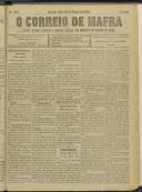 O Correio de Mafra: Jornal semanal, noticioso e agrícola, defensor dos interesses da Comarca de Mafra, Ano 6, n.º 218