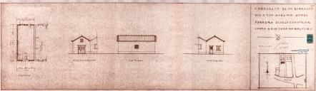 OP Avelino Gomes Ferreira - Malveira - Construir barracão para armazém com 53m2 -
Licença de construção nº 651/1954.