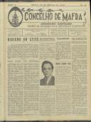 O Concelho de Mafra: Semanário ilustrado. Órgão de Propaganda e Defesa do Concelho, Ano 1, n.º 11