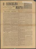 O Concelho de Mafra: Jornal Regionalista, Ano 9, n.º 322