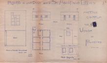 OP Agostinho Esteves - Venda do Pinheiro / Milharado -
Construir casa de habitação - Licença de construção nº 6/1943 - Licença de utilização nº 846/1944.