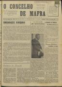 O Concelho de Mafra: Jornal Regionalista, Ano 27, n.º  664