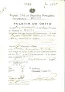 Boletim de Óbito 2489
Rogério Batalha Dias
Coval 182