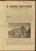 O Jornal Mafrense: Semanário noticioso, agrícola, científico, literário e recreativo, Ano 7, nº 347