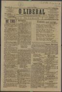 O Liberal: Semanário do Partido Republicano Liberal, Ano 1, n.º 21