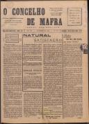 O Concelho de Mafra: Jornal Regionalista, Ano 21, n.º  574