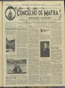 O Concelho de Mafra: Semanário ilustrado. Órgão de Propaganda e Defesa do Concelho, Ano 1, n.º 23