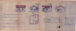 OP José Capitão Sobrinho - Asseiceira Pequena / Milharado - Construir casa de habitação - Licença de construção nº 642/1944 - Licença de utilização nº 199/1945.