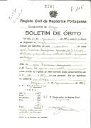 Boletim de Óbito 2261
José Ferreira Lagariço Júnior
Coval 145