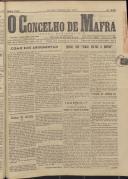 O Concelho de Mafra: Jornal Regionalista, Ano 18, n.º 536