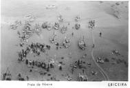 Fotografia Reprodução de postal. Ericeira - Praia da Ribeira