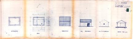 OP Raimundo dos Anjos Galrão - Sobral da Abelheira - Construir casa de arrecadação com 48 m2 - Licença de construção nº 986/1959.