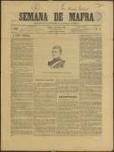 Semana de Mafra: Defensor dos interesses do Concelho de Mafra, Ano 1, n.º 4