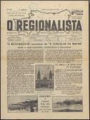 O Regionalista: Semanário Ilustrado, Ano 6, n.º 234