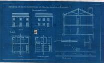 OP José Leandro 
Construção de habitação
sito na Lagôa freguesia de Milharado
licença 74/1933