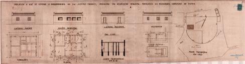 OP Justino Tavares - Asseiceira Pequena / Milharado - Construir uma casa de habitação - Licença de construção nº. 337/1950, de 24 de Abril - Licença de utilização nº. 2/1951, de 2 de Janeiro