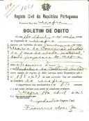 Boletim de Óbito 1051
Maria da Conceição Leitão
Coval 184