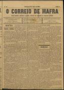 O Correio de Mafra: Jornal semanal, noticioso e agrícola, defensor dos interesses da Comarca de Mafra, Ano 2, n.º 32