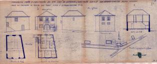 OP José António Ferreira - Malveira - Construir casa para habitação e comércio - Deferido em 06-12-1946 - licença de construção nº 928/1946 - Licença de utilização nº 825/1947.