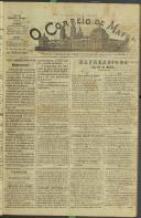 O Correio de Mafra: Jornal semanal, noticioso e agrícola, defensor dos interesses da Comarca de Mafra, Ano 8, n.º 309