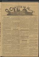 O Correio de Mafra: Jornal semanal, noticioso e agrícola, defensor dos interesses da Comarca de Mafra, Ano 7, n.º 271