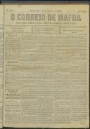 O Correio de Mafra: Jornal semanal, noticioso e agrícola, defensor dos interesses da Comarca de Mafra, Ano 4, n.º 154