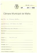 OP 201/1960 - Maria da Conceição Cunha - alterações em moradia - Montemuro / Santo Estevão das Galés - licença de construção nº 431/1960 de 28-04-60