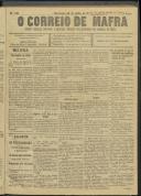 O Correio de Mafra: Jornal semanal, noticioso e agrícola, defensor dos interesses da Comarca de Mafra, Ano 4, n.º 131