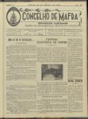 O Concelho de Mafra: Semanário ilustrado. Órgão de Propaganda e Defesa do Concelho, Ano 1, n.º 12