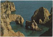 Postal - 198 - Lagos - Portugal - Sapato. Ponta da Piedade 