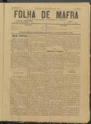 Folha de Mafra: Periódico noticioso, literário e agrícola, Ano 2, n.º 72