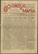 O Concelho de Mafra: Semanário ilustrado. Órgão da União Nacional, Ano 2, n.º 101