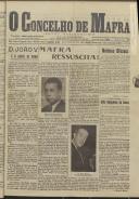 O Concelho de Mafra: Jornal Regionalista, Ano 16, n.º 488