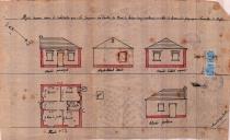 OP Joaquim dos Santos - Mafra - Edificar prédio de habitação - Licença de construção nº 213/1944 - Licença de utilização nº 189/1945.