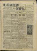 O Concelho de Mafra: Jornal Regionalista, Ano 10, n.º 343