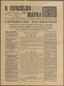 O Concelho de Mafra: Jornal Regionalista, Ano 9, n.º 324