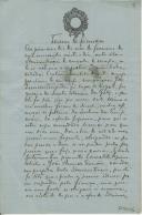 Termo de fiança prestado por José Quirino, casado, morador no lugar do Rogel, freguesia de Santo Estevão das Galés, em nome dos festeiros de Nossa Senhora da Purificação, da referida freguesia, considerando que nos dias 1, 2 e 3 de Fevereiro irão queimar foguetes, assumindo os prejuízos daí advindos. 