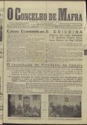 O Concelho de Mafra: Jornal Regionalista, Ano 16, n.º 480