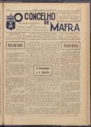 O Concelho de Mafra: Semanário ilustrado. Órgão de Propaganda e Defesa do Concelho, Ano 1, n.º 43