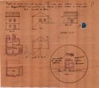 OP Luis Rodrigues Damião - Ribamar de Cima / Santo Isidoro - Construir casa de habitação e de despejo - Licença de construção nº 468/1945 - Licença de utilização nº 257/1964.