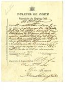 Boletim de óbito A1828
Maria da Conceição
Coval 133