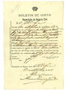 Boletim de óbito A1780
Maria Henriqueta
Coval 99