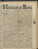 O Concelho de Mafra: Jornal Regionalista, Ano 13, n.º 421