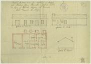 OP Martinho Alves de Carvalho - Barril / Encarnação. Construir prédio para habitação e arrecadações. Licença de construção nº 391/1940.