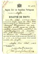 Boletim de Óbito 0139
Manuel Francisco
Coval 154 (coval 578)