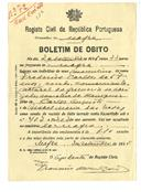 Boletim de Óbito 512
Frederico Carlos
Coval 372