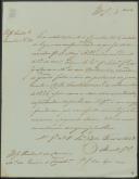 Circular do secretário geral da Repartição Central da Administração Geral de Lisboa, Jorge Dias Lopes de Vasconcelos, para o presidente da Câmara Municipal da Enxara dos Cavaleiros, a determinar como se deve fazer a celebração da Carta Constitucional de 1826.